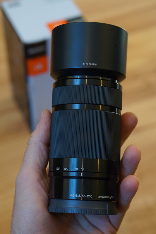 2016 Sony E 55-210mm F4.5-5.6 OSS E Mount Telelphoto Lens