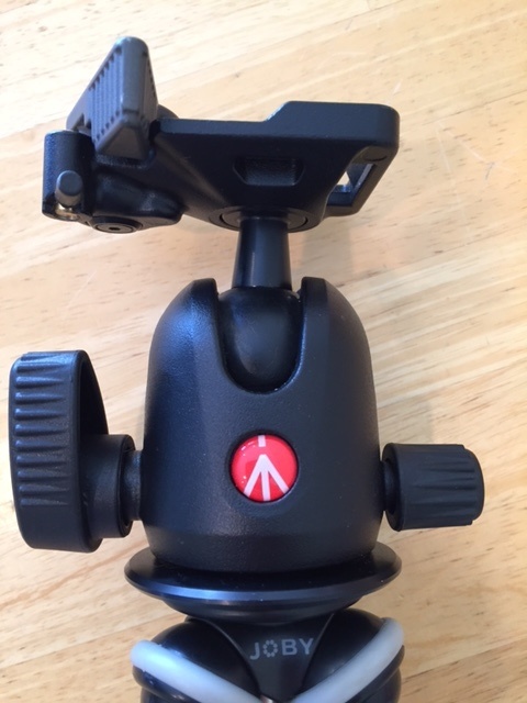 2016 Manfrotto 496RC2 on Joby Tripod