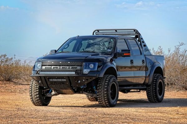 Custom 1st Gen Ford Raptor decked out with ADD Off Road Equipment and suspension upgrades.