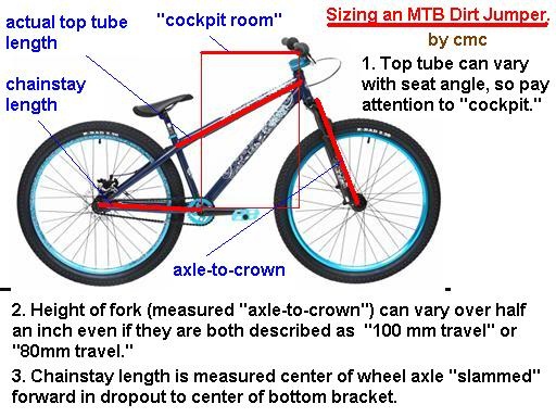 xl bike size in inches