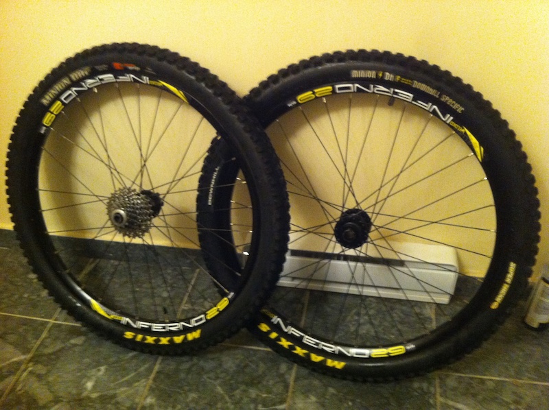 2015 Sun Ringle Inferno 29/Jumping Flea Wheelset For Sale
