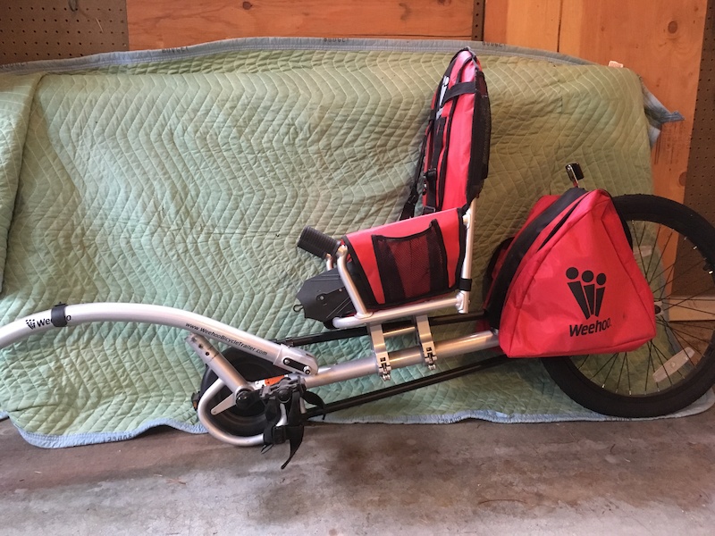 weehoo igo turbo bike trailer
