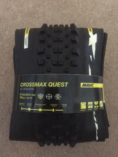 2015 Mavic CrossMax Quest XL