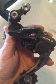 shimano deore m6000 shadow  10 speed rear mech