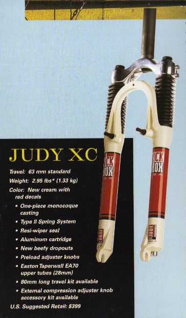 0 1997 RockShox Judy XC