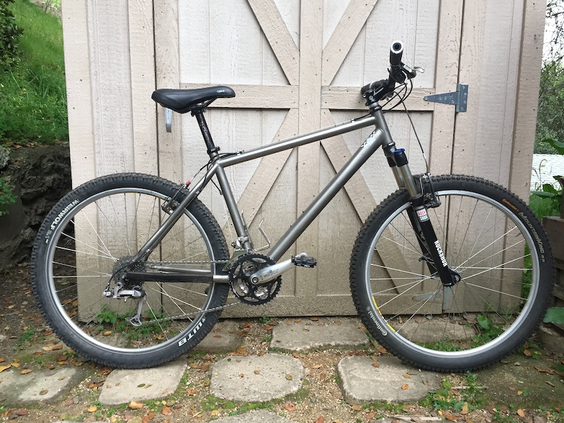 titanium hardtail frame