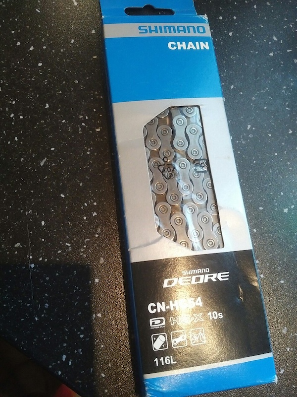 NEW Shimano Deore CN-HG54 10 speed Chain For Sale