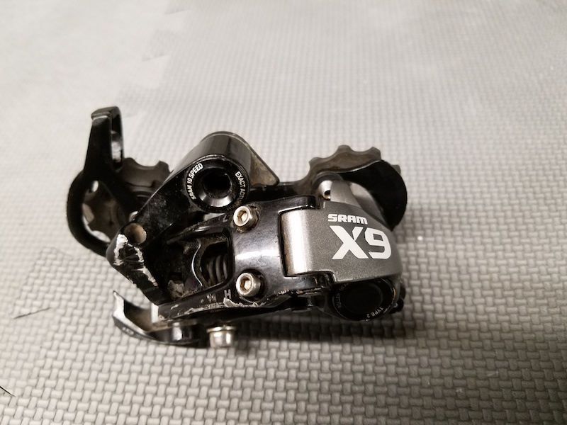SRAM X9 Rear Derailleur MTB 10Speed Type 2 clutch For Sale