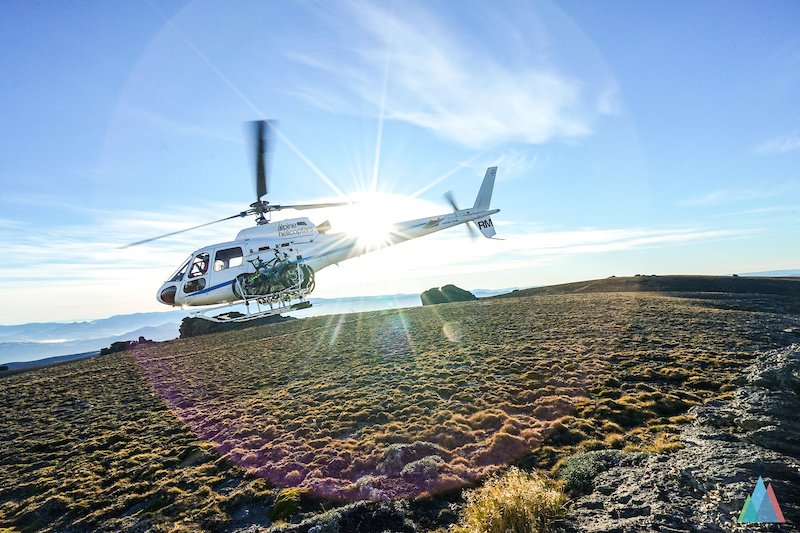 Alpine Helicopters Wanaka and sunrise