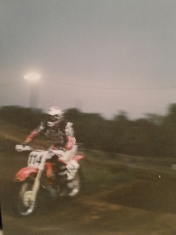 Night racing at Village Creek in Fort Worth , Texas. Around 2002.