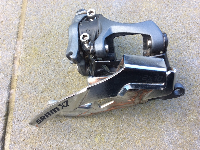 SRAM X7 2x10 front derailleur For Sale