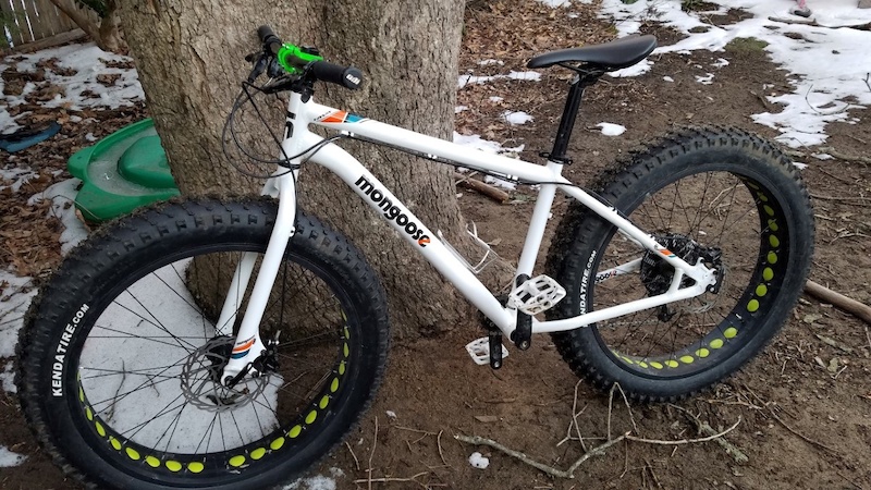 2015 Mongoose Vinson 1x and brake upgraded!