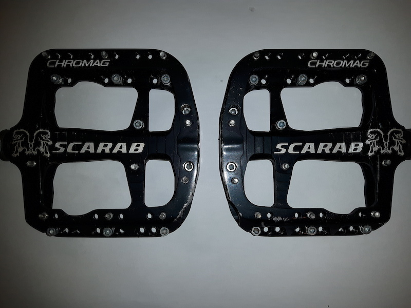 2016 Chromag Scarab Pedals, black