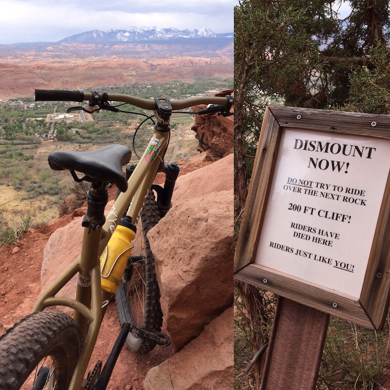 Portal Mountain Bike Trail Mag 7, Moab, Utah
