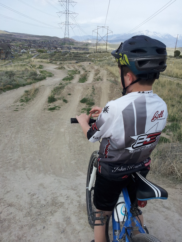 3 Jump Lines Mountain Biking Trail Eagle Mountain, Utah