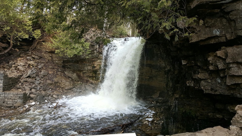 Hilton Falls Side Trail (Bruce) Mountain Biking Trail - Milton