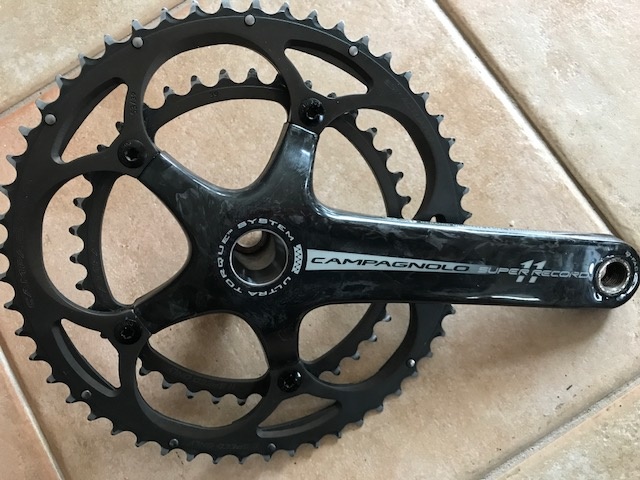 2012 Campagnolo Super Record group Set 11 speed For Sale