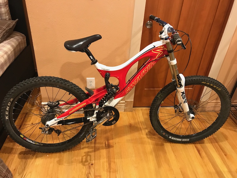 santa cruz bikes custom paint
