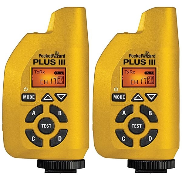 2016 PocketWizard  Plus III Transceivers for Canon x2