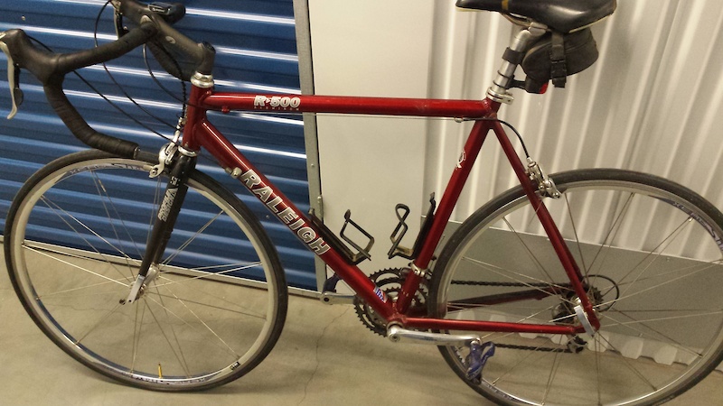 CURRENT FEATURES/COMPONENTS  REFURBUSHED Details about   RALEIGH R-500 ROAD RACING BIKE 