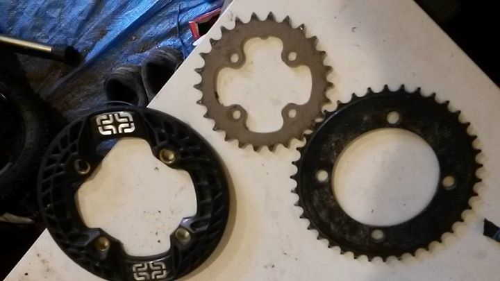 bash and chainrings