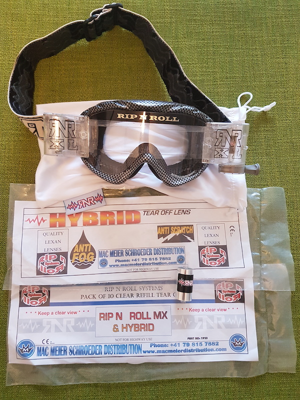 0 RNR Hybrid XL goggles