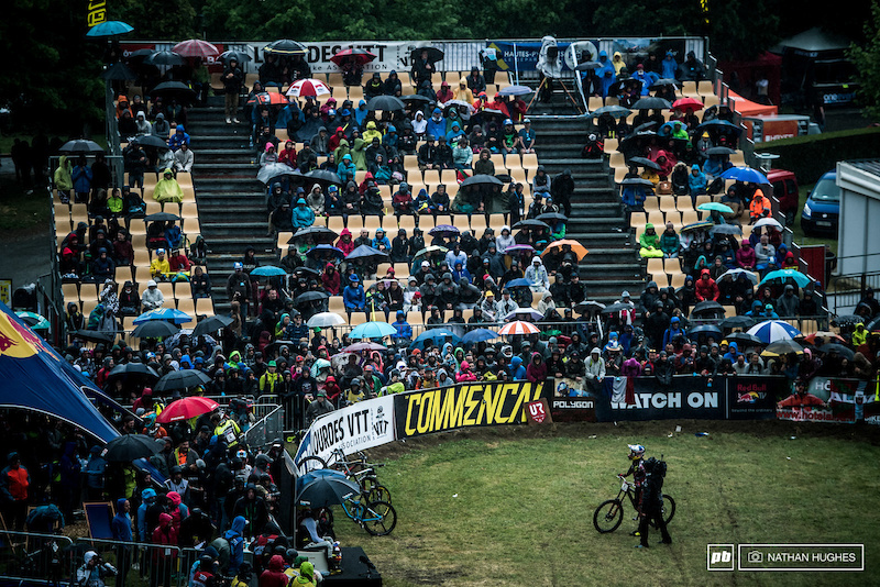 at Lourdes World Cup DH Track in Lourdes, France - photo by ...