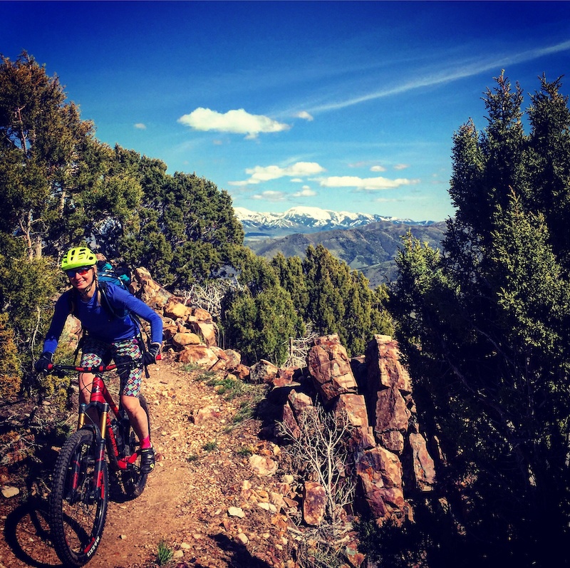 Sterling Justice Mountain Biking Trail Pocatello, Idaho