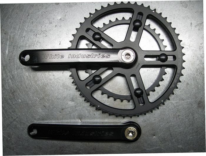 White Industries VBC Crankset w/ 46/30 Chainrings For Sale