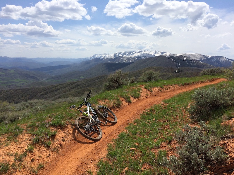 Mapleton Ridge Mountain Biking Trail Provo, Utah