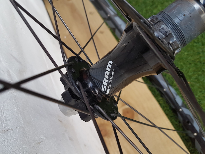 2016 Easton ar27 laced to sram hubs