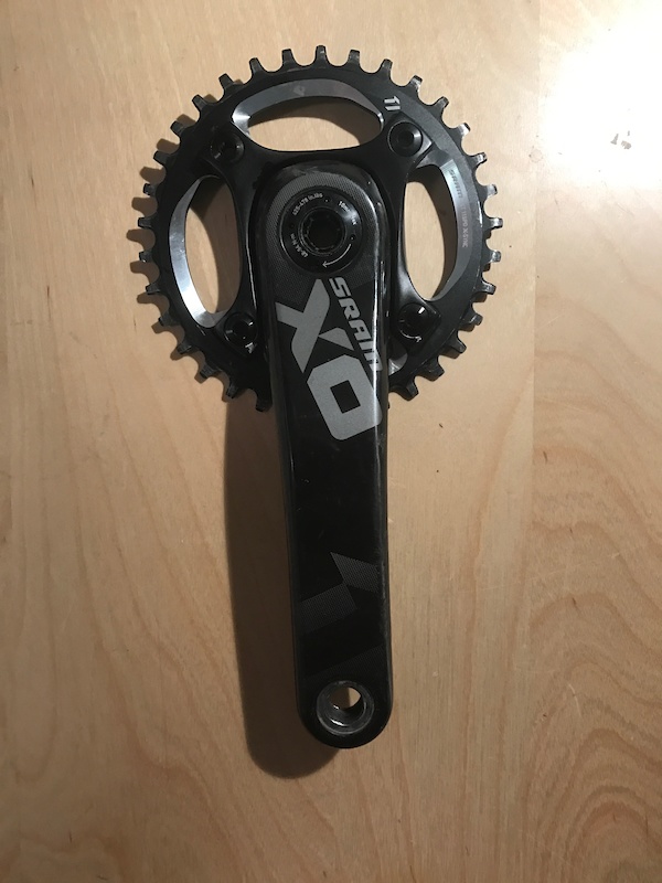 2016 SRAM XO1 Carbon Crank (BB30) with 34T Chainring