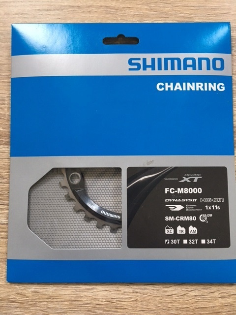Plateau Shimano Deore DX Biopace – 46 Dents 110mm – NOS En Boîte – Japon