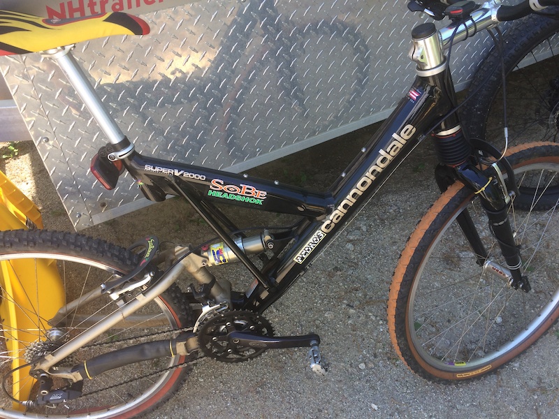 Cannondale super v 2000 best sale for sale