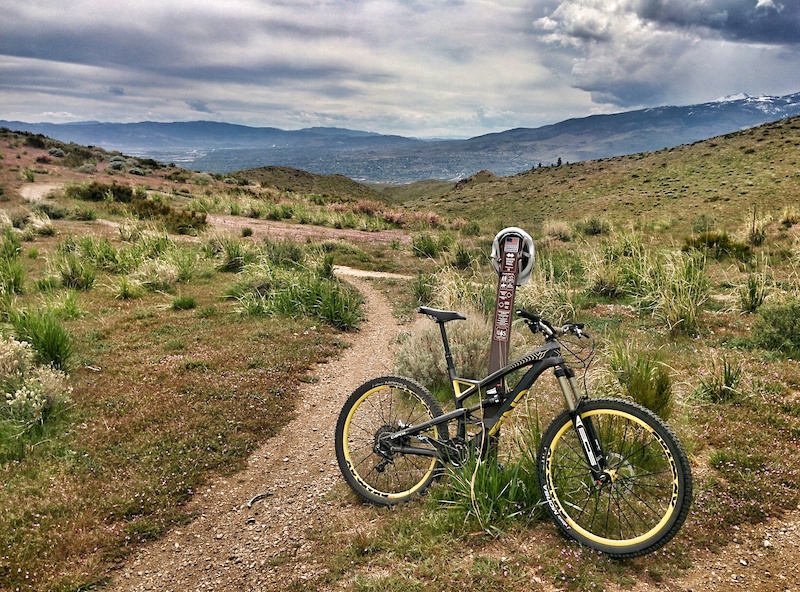 Bacon Strip Mountain Bike Trail Reno, Nevada