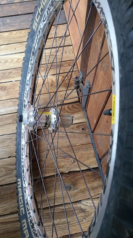 2012 3x Silver mavic deemax ultimate 26