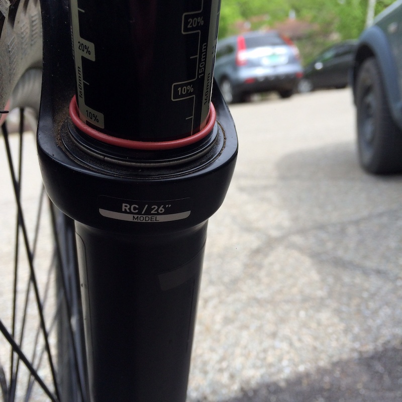 2014 Rockshox Pike RC stanchion wear For Sale