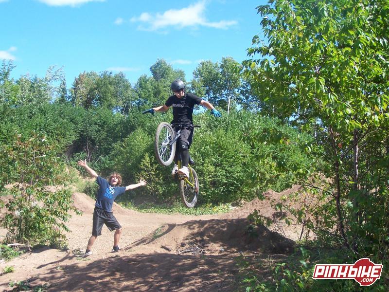 tuck no hander(michel wasnt to happy about it)