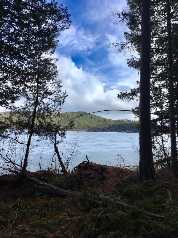 Ashley Lake Access trail Mountain Bike Trail Kalispell, MT