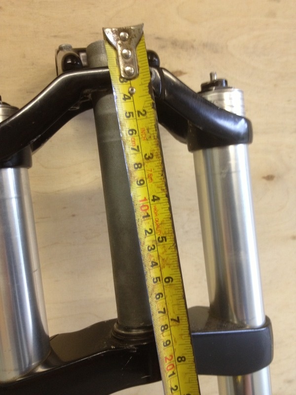 Marzocchi Shivers, length of head tube - 210mm