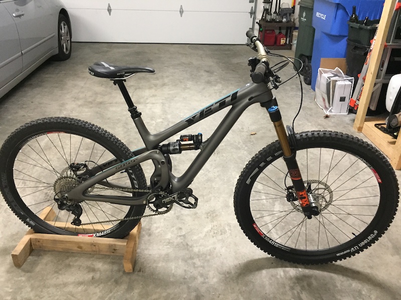 2016 Yeti SB5.5c Turq Series Frame