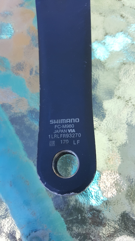 2016 Shimano XTR Crankset crank 170mm
