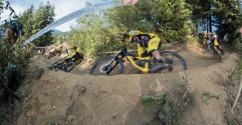 Whistler Downhill - Lower Mountain Bike Trail - Whistler