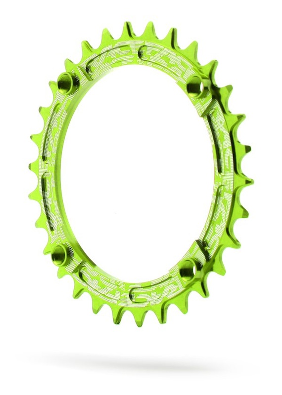 race face chain ring green