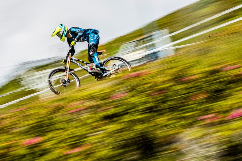 During the CWX Les Gets France round. Photo Sven Martin