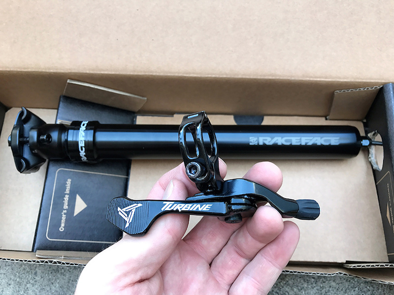 2017 BRAND NEW RACEFACE TURBINE DROPPER  WITH REMOTE