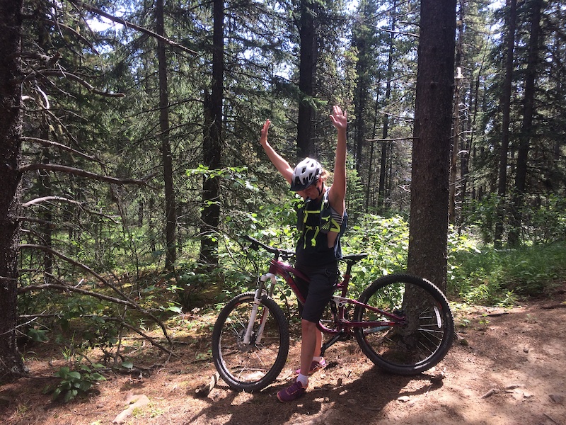 Strange Brew Mountain Bike Trail Bragg Creek, Alberta