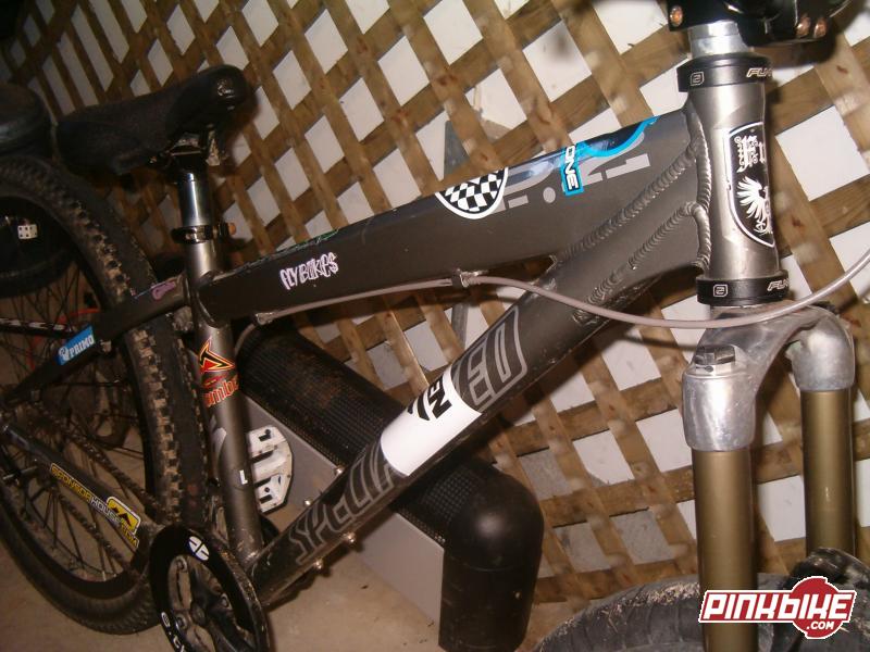 2003 Specialized P.2 Frame With FUNN headset For Sale