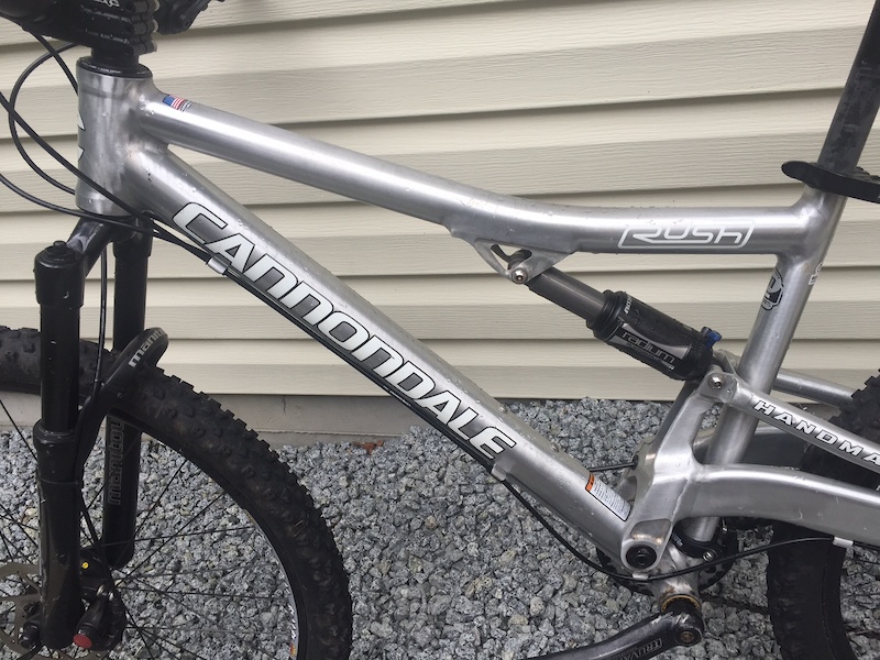 2007 Cannondale Rush XC Full Suspension For Sale