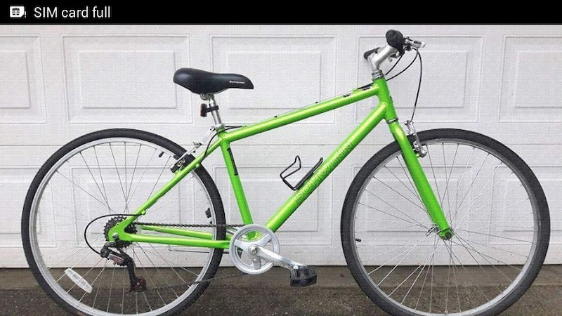 schwinn median green